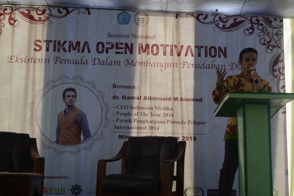 Stikma Motivation bersama dr. Gamal Albinsaid M.Biomed