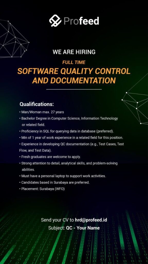 LOWKER – SOFTWARE QUALITY CONTROL AND DOCUMENTATION | PROFEED.ID