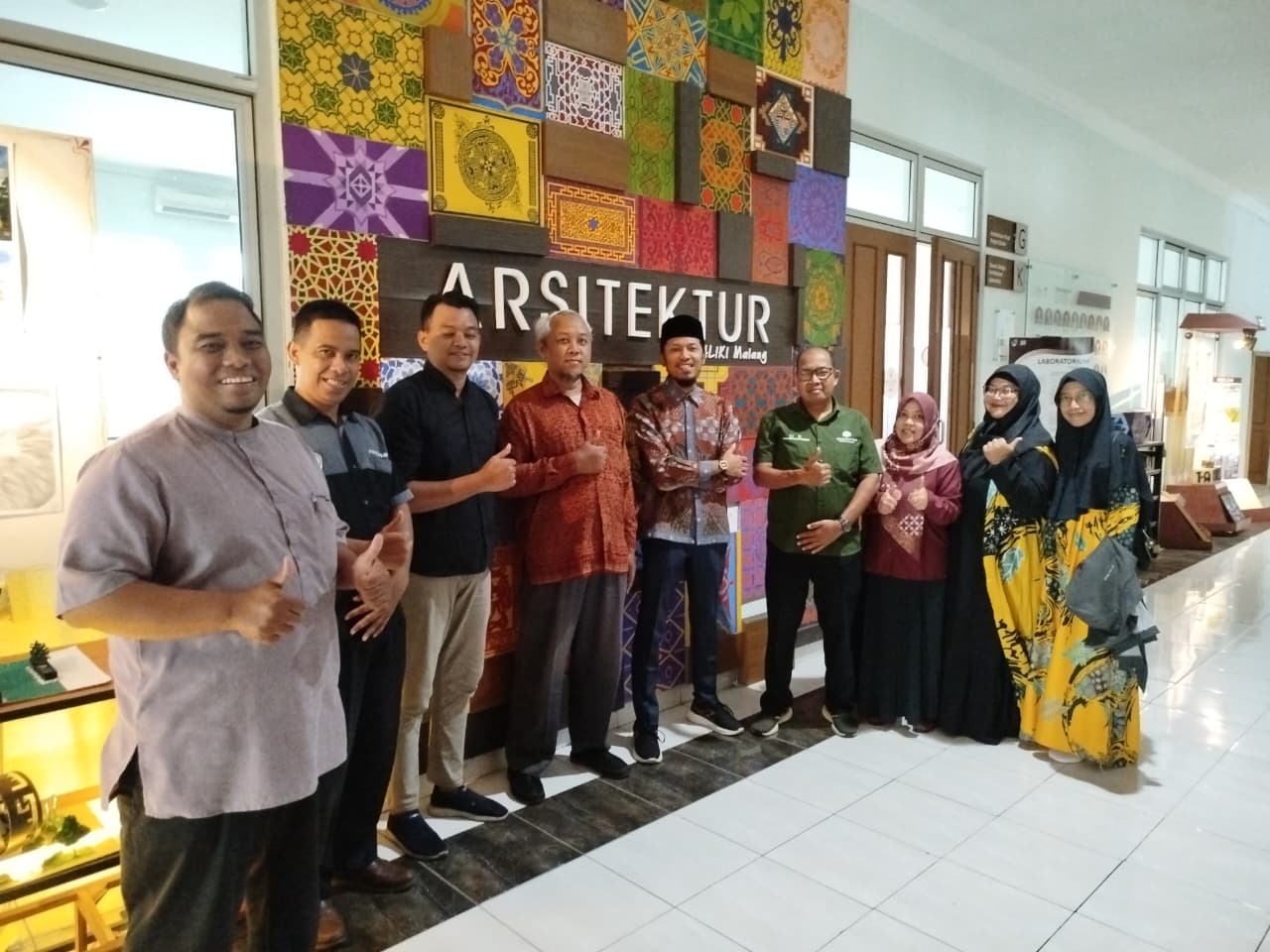 STT STIKMA Internasional Laksanakan Kunjungan Studi Banding ke Program Studi Arsitektur UIN Malang