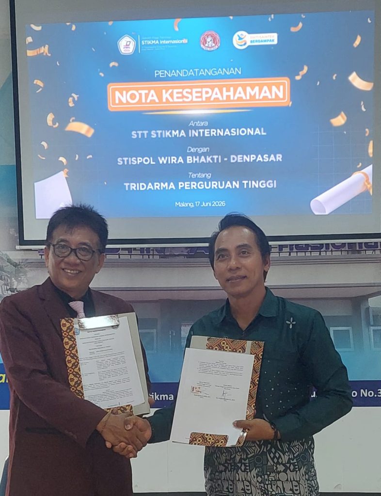 STT STIKMA Internasional Malang dan STISPOL WIRA BHAKTI Denpasar Satukan Teknologi dan Sosial untuk Lahirkan Riset Inovatif Berdampak Nyata